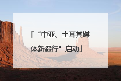 “中亚、土耳其媒体新疆行”启动