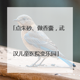 点朱砂、做香囊，武汉儿童医院变乐园