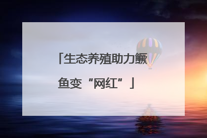 生态养殖助力鳜鱼变“网红”