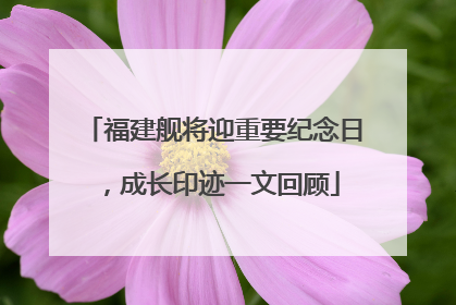 福建舰将迎重要纪念日，成长印迹一文回顾