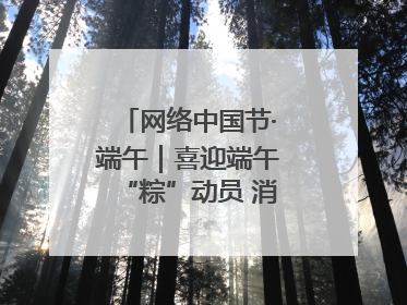 网络中国节·端午｜喜迎端午“粽”动员 消防安全记心中