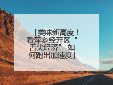 美味新高度！看萍乡经开区“舌尖经济” 如何跑出加速度