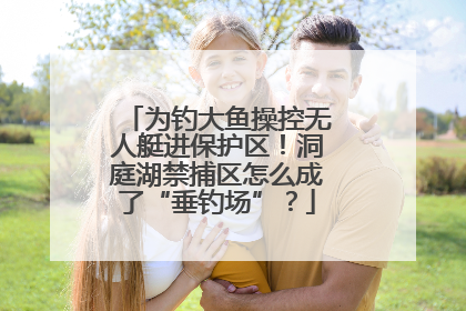 为钓大鱼操控无人艇进保护区！洞庭湖禁捕区怎么成了“垂钓场”？