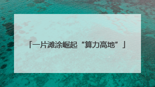 一片滩涂崛起“算力高地”