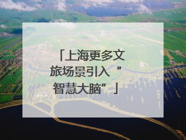 上海更多文旅场景引入“智慧大脑”
