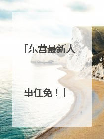 东营最新人事任免！
