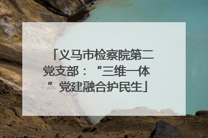 义马市检察院第二党支部：“三维一体”党建融合护民生