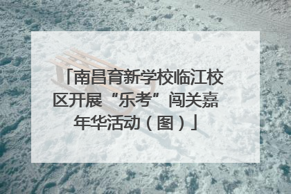 南昌育新学校临江校区开展“乐考”闯关嘉年华活动（图）