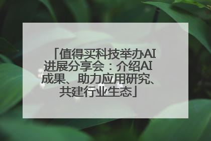 值得买科技举办AI进展分享会：介绍AI成果、助力应用研究、共建行业生态