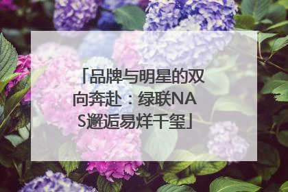 品牌与明星的双向奔赴：绿联NAS邂逅易烊千玺