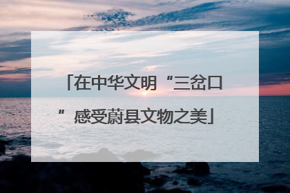 在中华文明“三岔口”感受蔚县文物之美