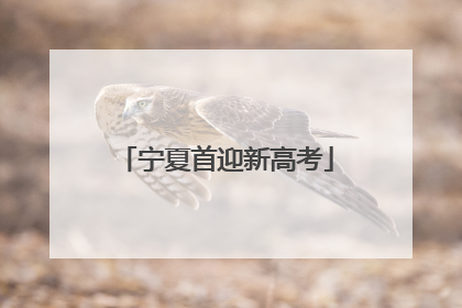 宁夏首迎新高考