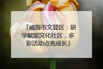 威海市文登区：研学赋能文化社区，多彩活动点亮成长