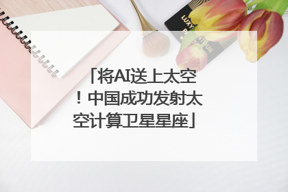 将AI送上太空！中国成功发射太空计算卫星星座