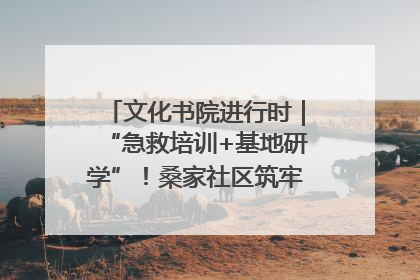 文化书院进行时｜“急救培训+基地研学”！桑家社区筑牢居民健康防线