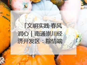文明实践·春风润心|南通崇川经济开发区:粽情端午,童趣传承