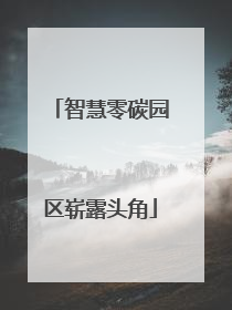 智慧零碳园区崭露头角