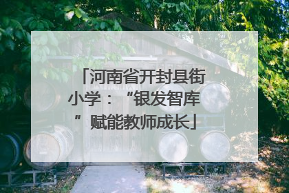 河南省开封县街小学：“银发智库”赋能教师成长