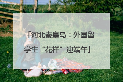河北秦皇岛：外国留学生“花样”迎端午