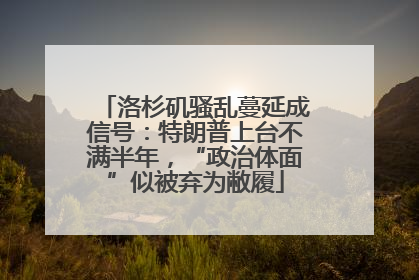洛杉矶骚乱蔓延成信号：特朗普上台不满半年，“政治体面”似被弃为敝履