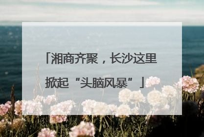 湘商齐聚，长沙这里掀起“头脑风暴”