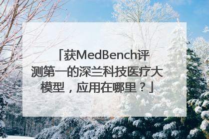 获MedBench评测第一的深兰科技医疗大模型，应用在哪里？