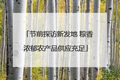 节前探访新发地 粽香浓郁农产品供应充足