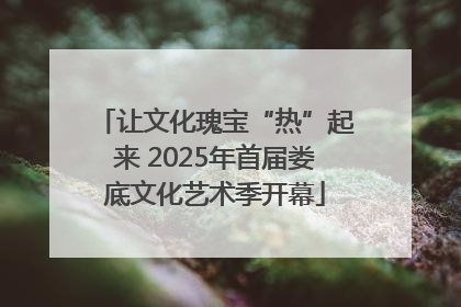 让文化瑰宝“热”起来 2025年首届娄底文化艺术季开幕