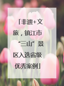 非遗+文旅，镇江市“三山”景区入选省级优秀案例