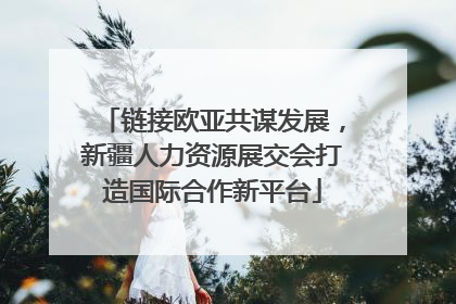 链接欧亚共谋发展，新疆人力资源展交会打造国际合作新平台