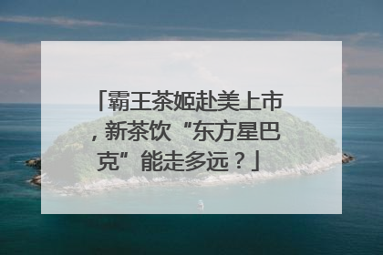 霸王茶姬赴美上市，新茶饮“东方星巴克”能走多远？
