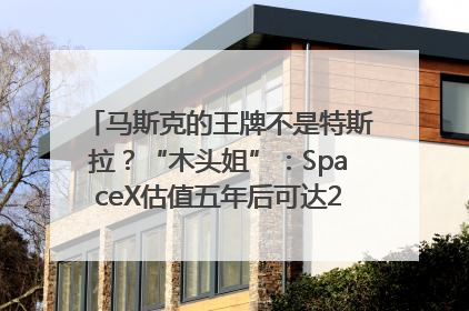 马斯克的王牌不是特斯拉？“木头姐”：SpaceX估值五年后可达2.5万亿美元！
