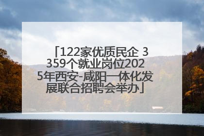 122家优质民企 3359个就业岗位2025年西安-咸阳一体化发展联合招聘会举办