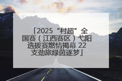 2025“村超”全国赛（江西赛区）弋阳选拔赛燃情揭幕 22支劲旅绿茵逐梦