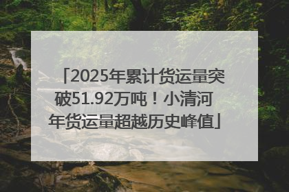2025年累计货运量突破51.92万吨！小清河年货运量超越历史峰值