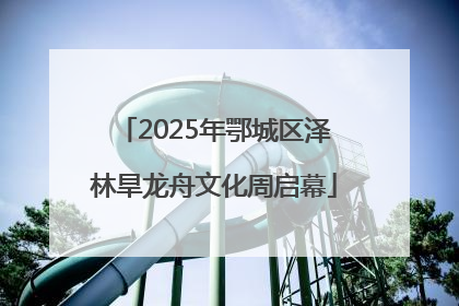2025年鄂城区泽林旱龙舟文化周启幕