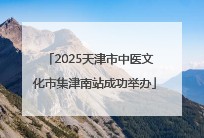 2025天津市中医文化市集津南站成功举办
