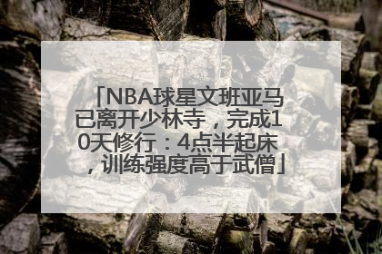NBA球星文班亚马已离开少林寺，完成10天修行：4点半起床，训练强度高于武僧