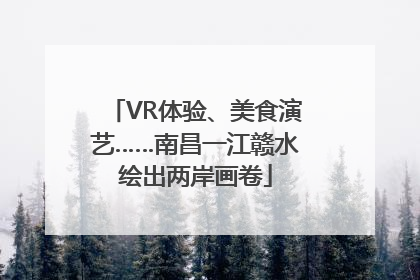 VR体验、美食演艺……南昌一江赣水绘出两岸画卷